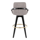 Fixed-Height Swivel Barstools (2) | OROA
