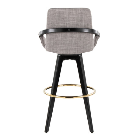 Fixed-Height Swivel Barstools (2) | OROA