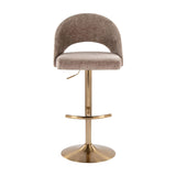Modern Style Adjustable Barstools (2) | OROA