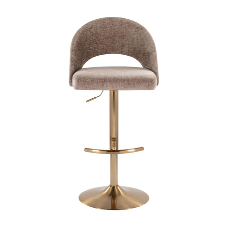 Modern Style Adjustable Barstools (2) | OROA