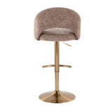 Modern Style Adjustable Barstools (2) | OROA