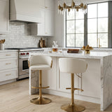 Contemporary Adjustable Barstools (2) | OROA