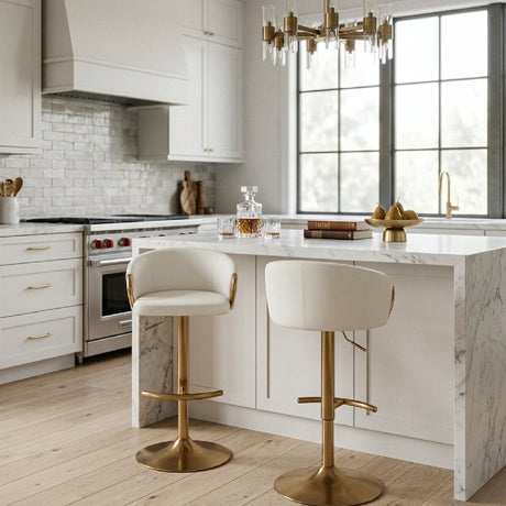 Contemporary Adjustable Barstools (2) | OROA