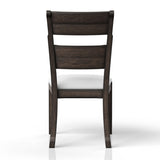 Modern European furniture - Chocolate Upholstered Dining Chair - www.oroa.com