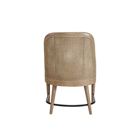 Modern European furniture - Elegant Cane Backed Host Chairs (2) - www.oroa.com