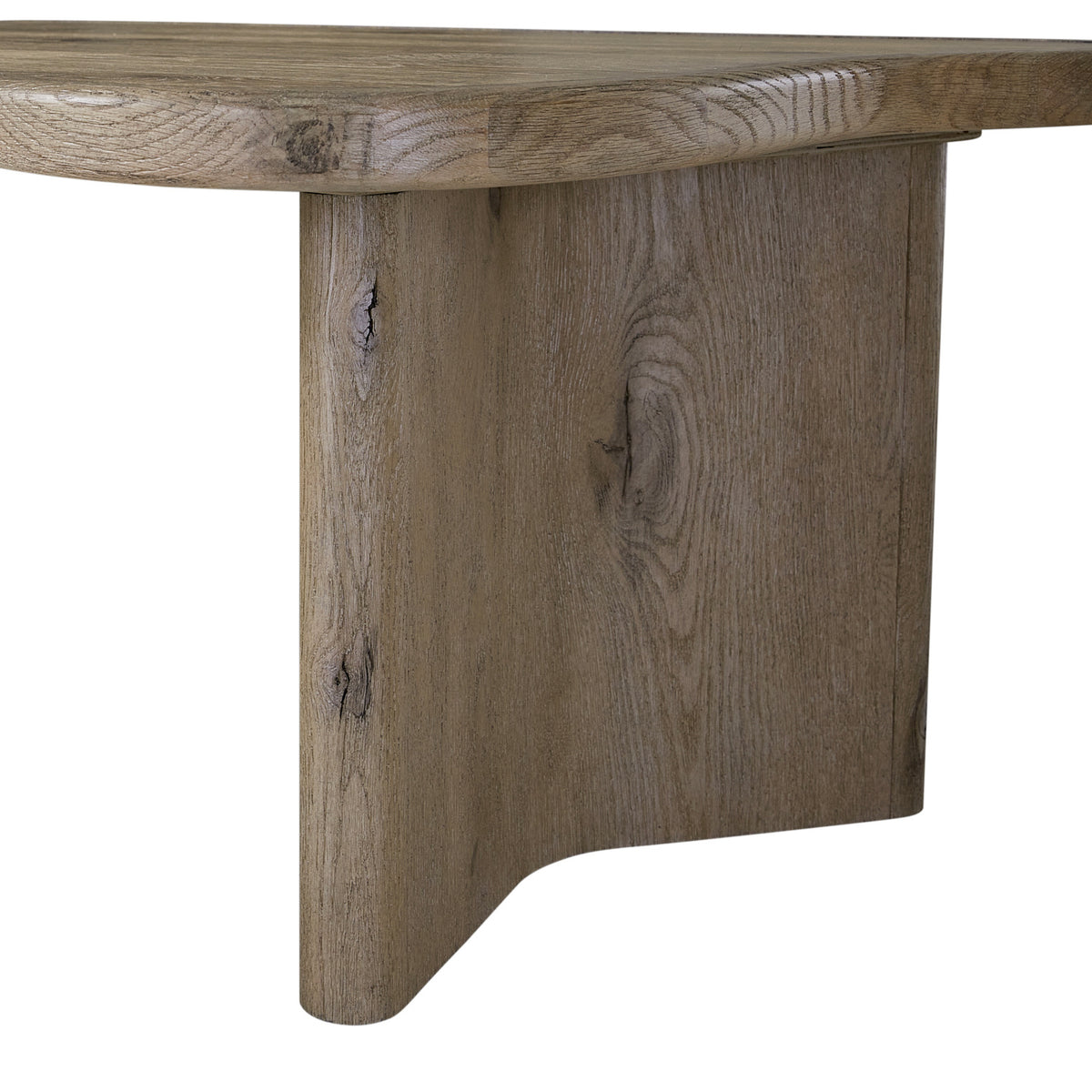 English Knotty Oak Nesting Cocktail Table | OROA