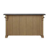 Cashew Hickory Finish Bar Cabinet | OROA