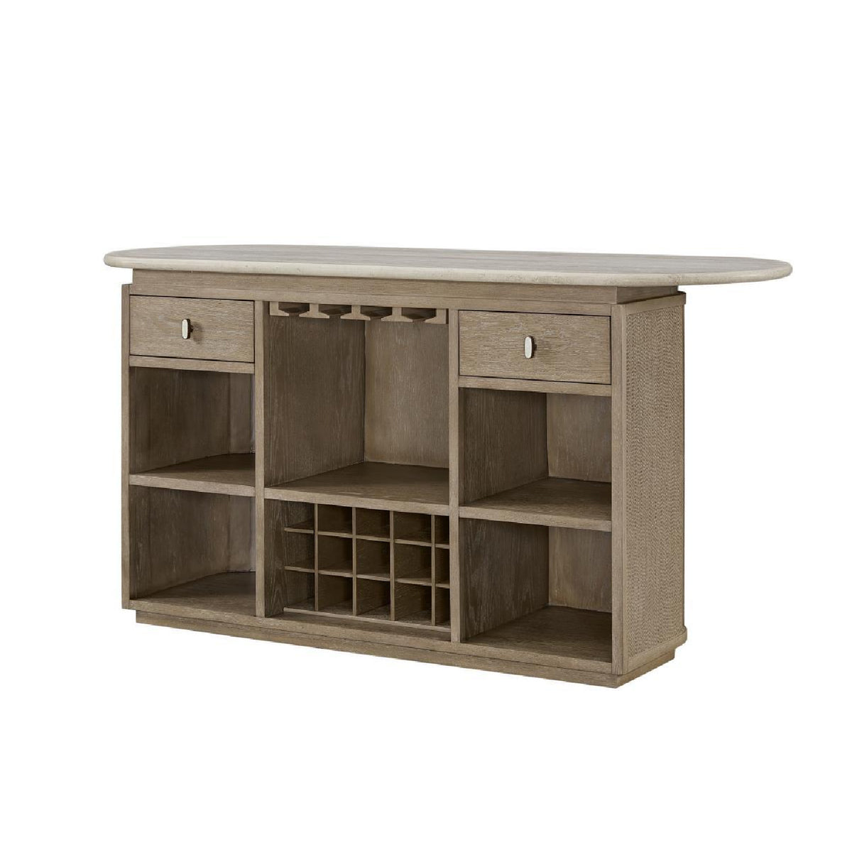 Modern European furniture - 
American Red Oak Bar Cabinet - www.oroa.com