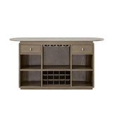 Modern European furniture - 
American Red Oak Bar Cabinet - www.oroa.com