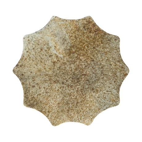 Gold Metal Drum Side Table | OROA