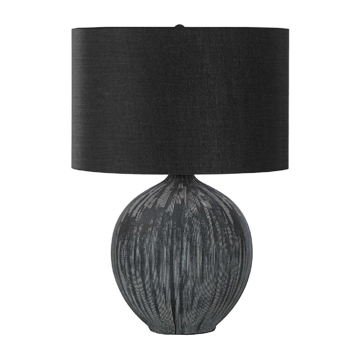Black Ceramic Table Lamp by OROA