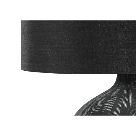 Black Ceramic Table Lamp by OROA