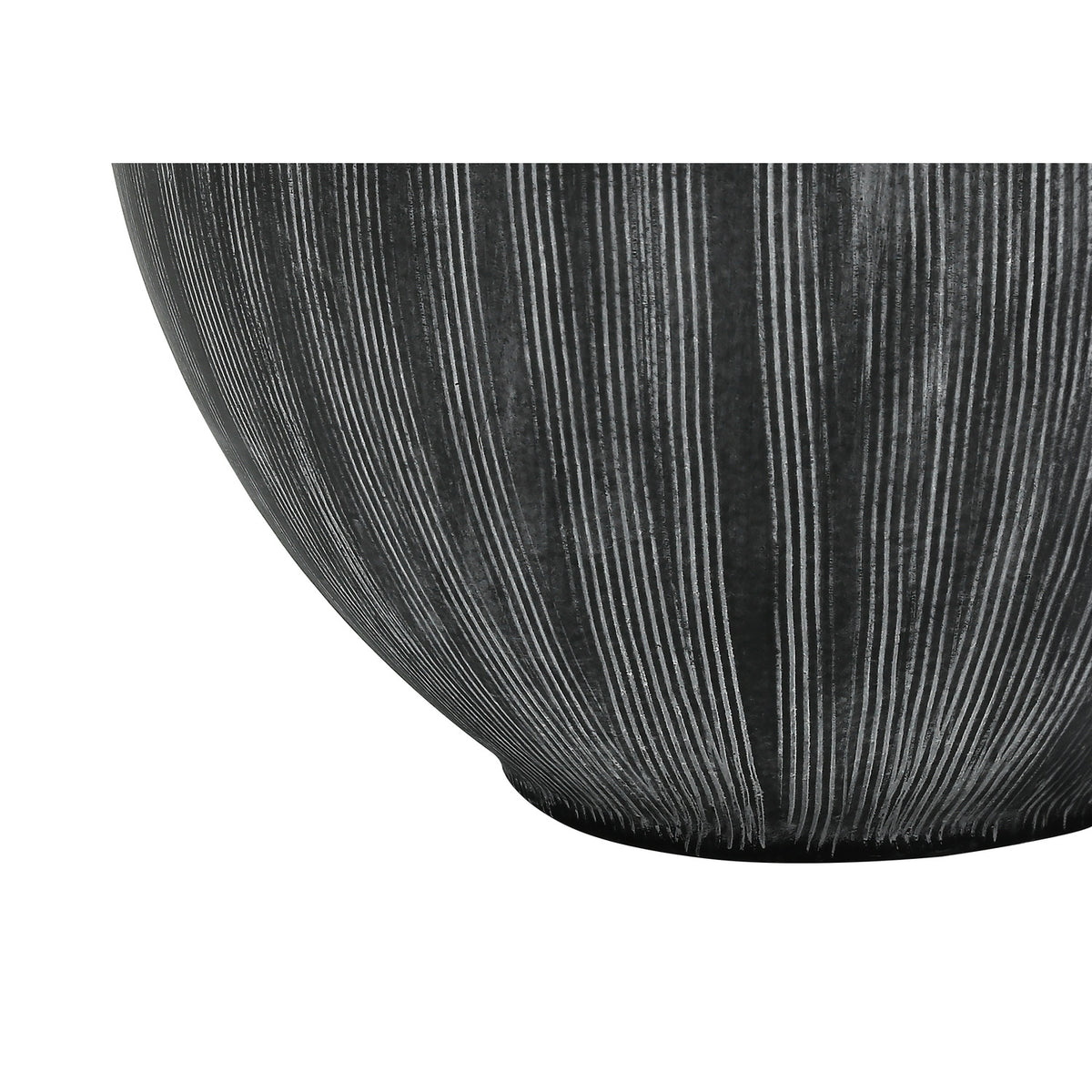 Black Ceramic Table Lamp by OROA