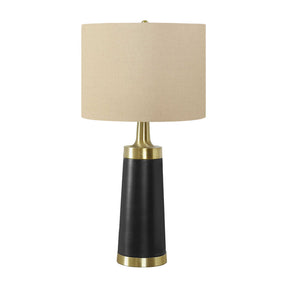 Modern European furniture - Black Metal Table Lamp - www.oroa.com