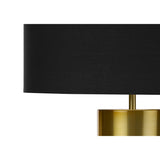 Black Fabric Table Lamp | OROA