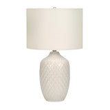 Cream Ceramic Table Lamp by OROA