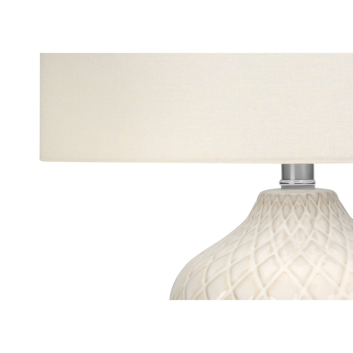 Cream Ceramic Table Lamp by OROA