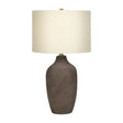 Gray Ceramic Contemporary Table Lamp by OROA