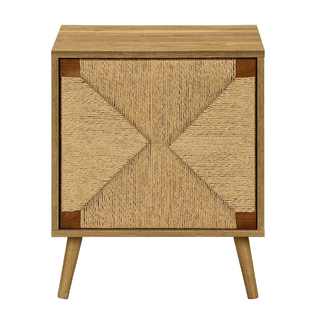 Walnut Finish Accent Table | OROA
