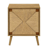 Walnut Finish Accent Table | OROA