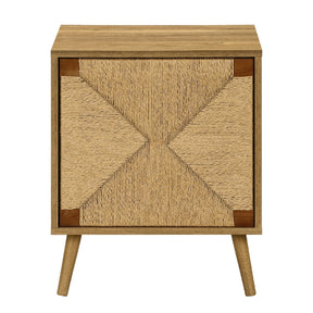 Modern European furniture - Walnut Finish Accent Table - www.oroa.com