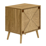 Walnut Finish Accent Table | OROA