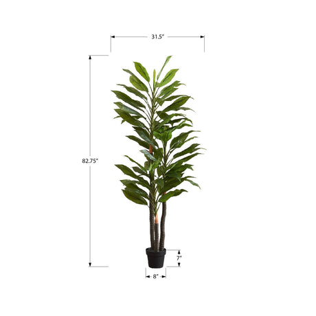 83" Tall Artificial Dracaena Tree | OROA
