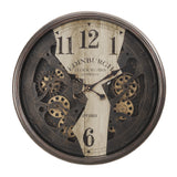 Modern European furniture - Brown Transitional Wall Clock - www.oroa.com