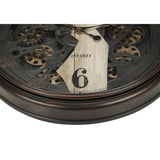 Modern European furniture - Brown Transitional Wall Clock - www.oroa.com