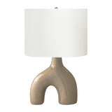 Brown Ceramic Table Lamp by OROA