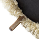 Modern European furniture - Upholstered New Zealand Sheepskin Oak Armchair - www.oroa.com