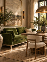 Pasadena Velvet Modern Sofa | OROA