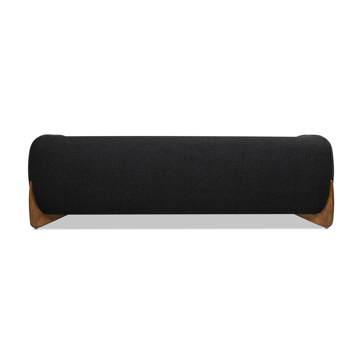 Ebony Black Boucle Sofa | OROA