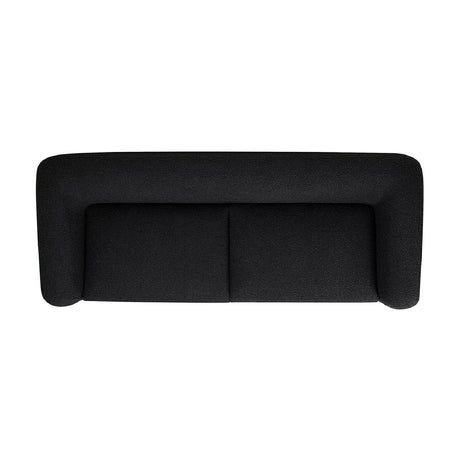 Ebony Black Boucle Sofa | OROA
