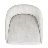 Modern European furniture - Coastal Curved Back Upholstered Counter Stool - www.oroa.com
