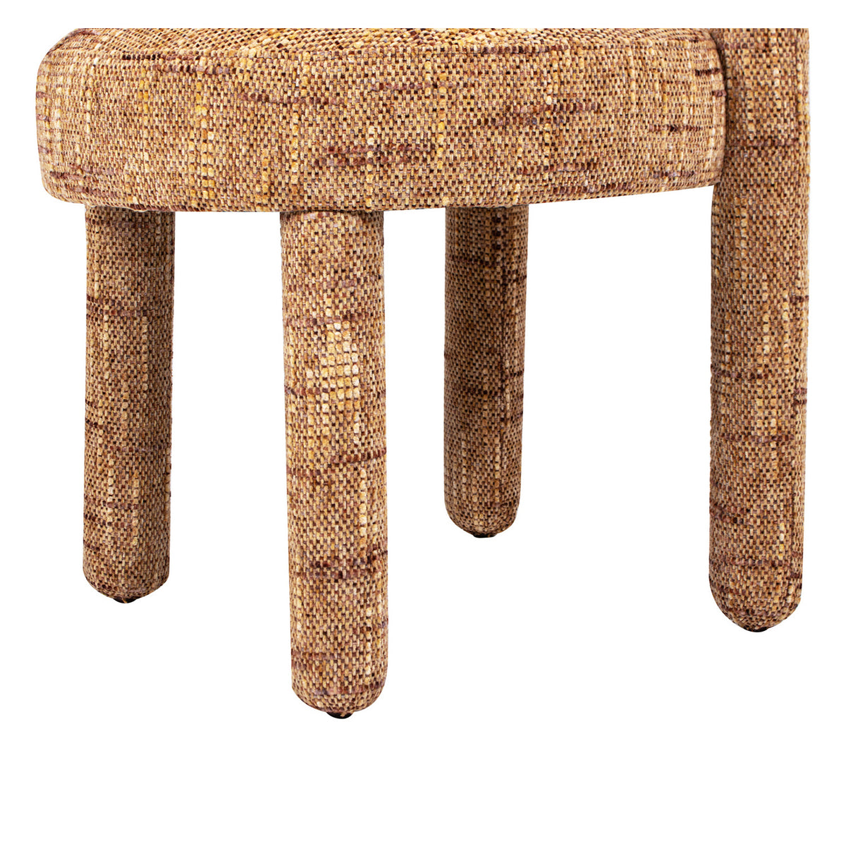 Penny Round Arched Upholstered Dining Chairs (2) | OROA