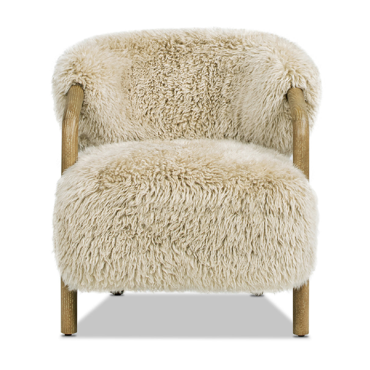 Modern European furniture - New Zealand Sheepskin Lounge Chair - www.oroa.com