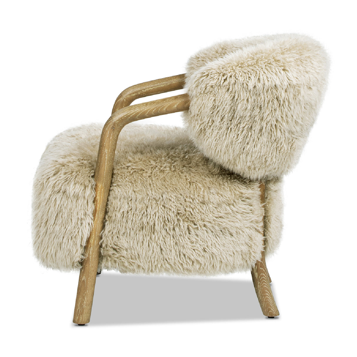 Modern European furniture - New Zealand Sheepskin Lounge Chair - www.oroa.com