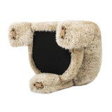 Modern European furniture - New Zealand Sheepskin Barrel Accent Chair - www.oroa.com 