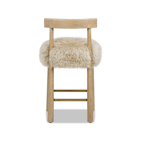 Modern European furniture - Natural Blonde Bar Stool - www.oroa.com