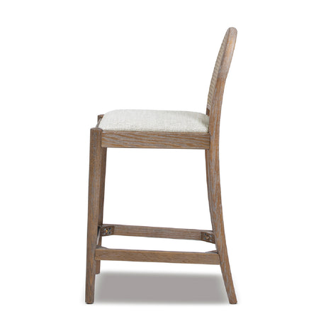 Modern European furniture - Curved Back Cane Rattan Counter Stools (2) - www.oroa.com
