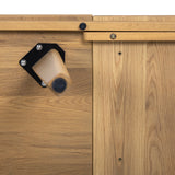 Solid Oak Wood Extendable Dining Table | OROA
