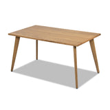 Solid Oak Wood Extendable Dining Table | OROA