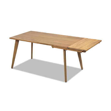 Solid Oak Wood Extendable Dining Table | OROA