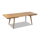 Solid Oak Wood Extendable Dining Table | OROA