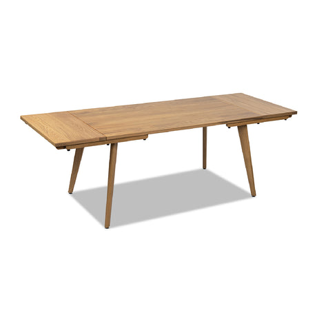 Solid Oak Wood Extendable Dining Table | OROA