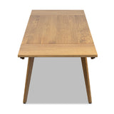 Solid Oak Wood Extendable Dining Table | OROA
