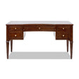 Modern European furniture - Dauphin Dark Walnut Writing Desk - www.oroa.com