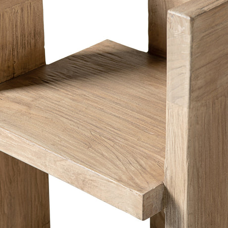 Reclaimed Elm Sculptural Accent Chair | OROA