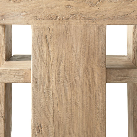 Reclaimed Elm Sculptural Accent Chair | OROA
